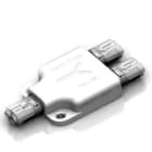 BLUELED - Conector cable 2 vías empalme 2 líneas