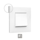 LEGRAND - Placa embellecedora Valena Next de 1 elemento de color blanco/Cromo