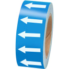 BRADY - DIRECTIONAL ARROW TAPE ARROW TAPE: WHITE/BLUE 50MMX33M