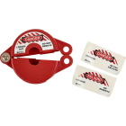 BRADY - GVLO 1-2.5 RED STANDARD GATE VALVE LOCKOUT 1-2.5 R