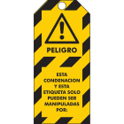 BRADY - TAG-ESP DANGER, THIS LOCK...110X50MMPK10 ETIQUETA