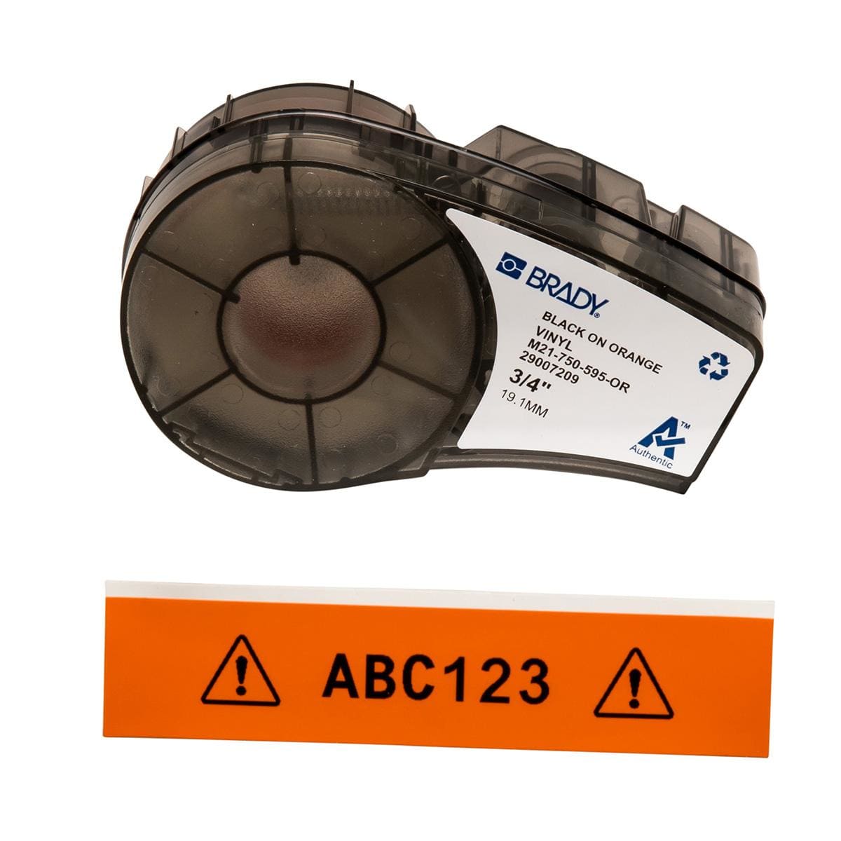 BRADY - M21-750-595-OR VINYL TAPE FOR BMP21-PLUS BMP21-LAB