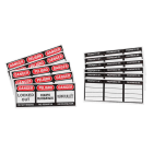 BRADY - LABELS FOR SAFETY PADLOCKS SFTY PADLOCK LBLS, 6 EA