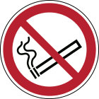 BRADY - CARTEL PROHIBIDO FUMAR PIC P002-DIA 100-PE-CRD/1