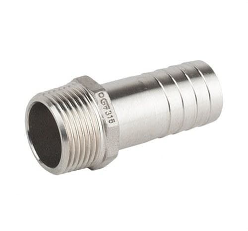 GENEBRE - ENTRONQUE MANGUERA 3/4" INOXIDABLE