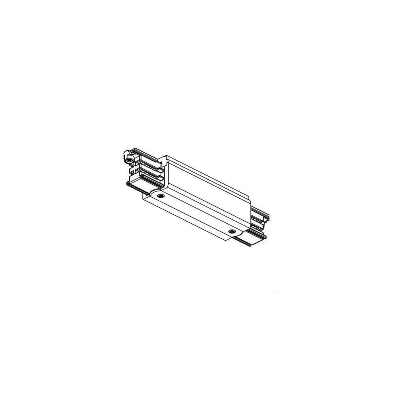 ARKOSLIGHT - CARRIL 230V CONECTOR CENTRAL BLANCO