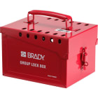 BRADY - LK-ELEC-PAD-RD-DE ELECTRICIAN LOCKOUT KIT + PADLOC