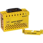BRADY - SAFETY REDBOX WALL-MOUNTABLE  W/ QUICK REL. YELLOW