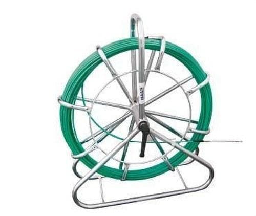 PROIMAN - GUIA PASACABLES FLEJE ACERO-NYLON 6 M/M 80 MT. + CONTENEDOR VERTC. 550 M/M