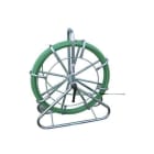 PROIMAN - GUIA PASACABLES FLEJE ACERO-NYLON 6 M/M 100MT.+CONTENEDOR VERTIC. 550 M/M
