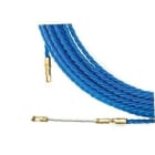 PROIMAN - GUIA PASACABLES HELICOIDAL TRENZADA  P.INTERC. AZUL 5,2M/M 30MT.