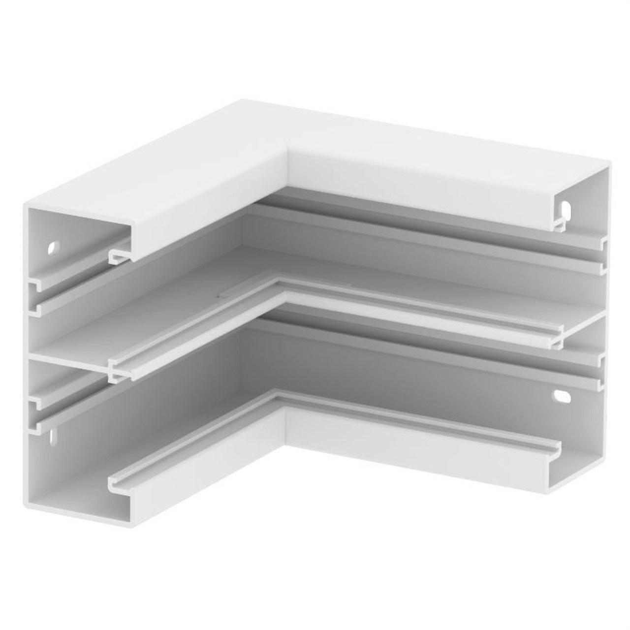 OBO BETTERMANN - �?ngulo angular GK-IS53130RW 175x175x130 PC/ABS blanco