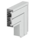 OBO BETTERMANN - �?ngulo angular plano GA-FS53130EL 200x200x130 aluminio blanco