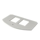 OBO BETTERMANN - Placa montaje GESR2MP R2 2 contactos para 2x tipo C inoxidable