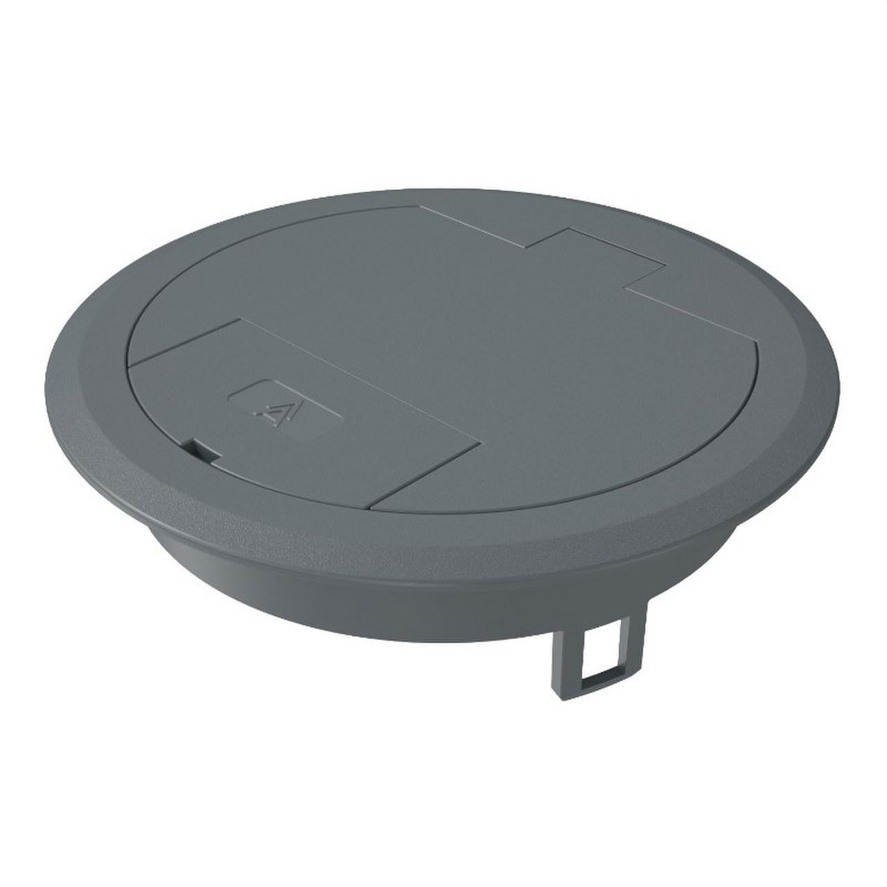 OBO BETTERMANN - Toma suelo GES R2 7011 salida cable poliamida gris hierro