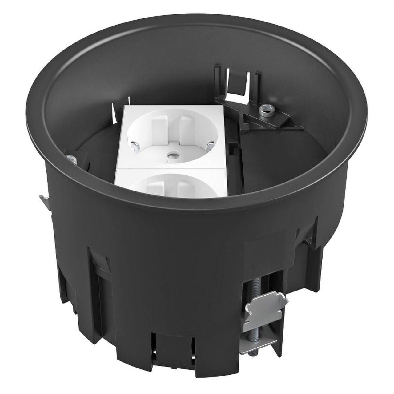 OBO BETTERMANN - Soporte montaje para GESR2MT R2 VDE 2xVDE poliamida negro grafito