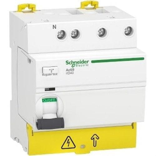 Schneider Electric - Disyuntor ACTI9 iID40 3PN 63A 30mA AC RCCB