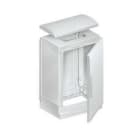 Schneider Electric - Armario poliéster zócalo + tejado 1250x1250x420 IP44 7035