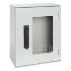 Schneider Electric - Armario PLM 647x436x250 IP66 vidrio cierre 3P 7035