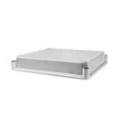 Schneider Electric - Tapa opaca PLS 27x54x4,5cm policarbonato gris RAL 7035