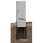 Schneider Electric - Zócalo poliéster PLAZ (T) 500x535x310mm RAL 7035