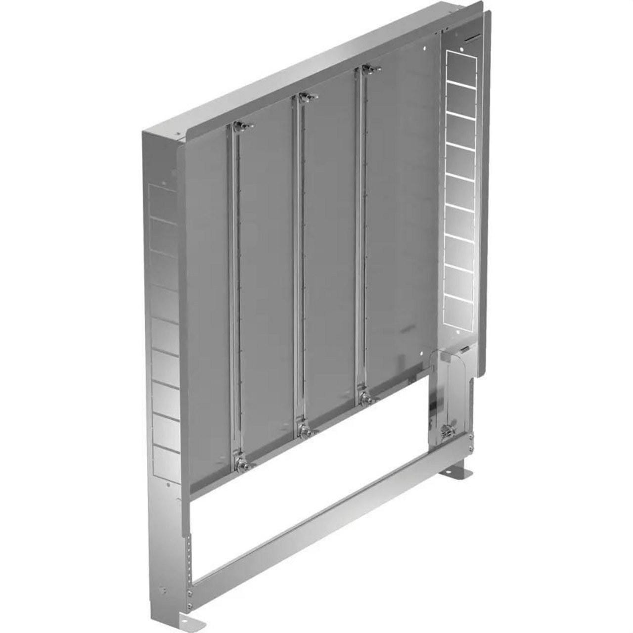 UPONOR - Caja de colector 700x730x80mm Uponor Vario IW sin marco ni puerta para instalación en pared acero galvanizado