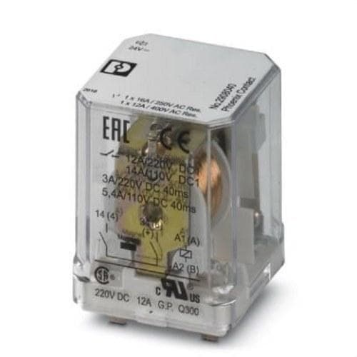 PHOENIX CONTACT - Relé de alta potencia enchufable REL-PR1-24DC/1/MB