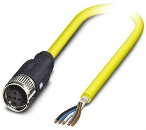 PHOENIX CONTACT - Cable SAC-5P-5,0-542/FS SH SCO BK para sensores/ actuadores