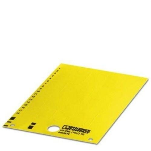 PHOENIX CONTACT - Etiqueta tarjeta US-EML (15X7) YE en amarillo