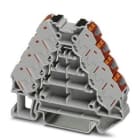 PHOENIX CONTACT - Distribuidor conexión Push-in 2P PTRV 4-PV RD