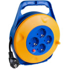 SOLERA - Enrollacables 4 tomas bipolar H05VV-F3G1,5mm² 10m