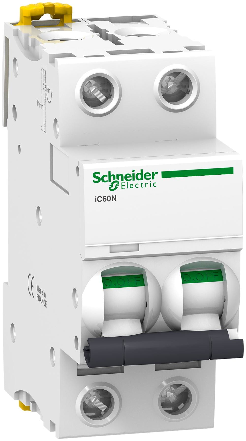 APC by Schneider Electric - INT.AUT.MAGNETOT.IC60N 2P 6A CURVA-C