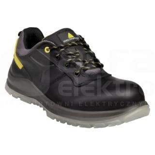 DELTA PLUS - Calzado de piel flor con S3 SRC talla 48 negro
