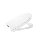 ROCA - Asiento + tapa de caída amortiguada blanco