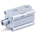 SMC - CDQ2KB50-20DZ C(D)Q2K, CILINDRO COMPACTO, ANTIGIRO, VÁSTAGO SIMPLE    DETEC MAGNET.