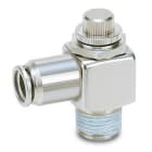 SMC - ASG420F-02-06S REGULADOR DE CAUDAL EN INOX.
