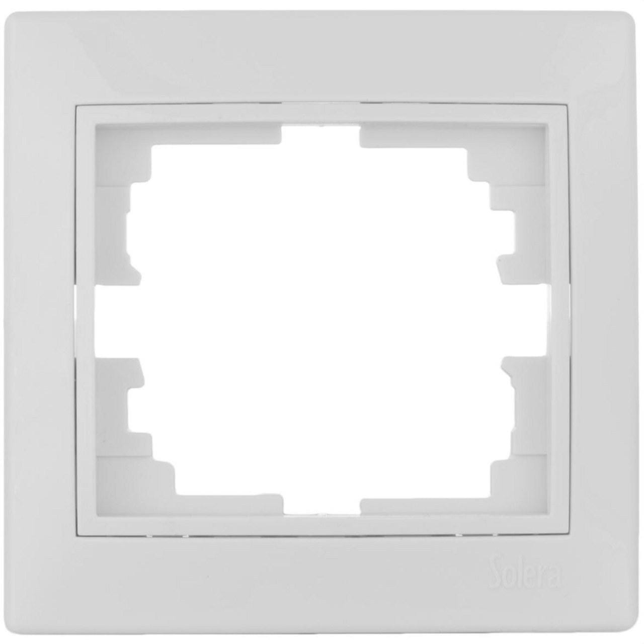 SOLERA - Marco 1 elemento 83x81x10 blanco