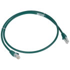 LEGRAND - Latiguillo Cat. 6A U/UTP LSZH Color verde L. 1 m