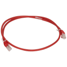 LEGRAND - Latiguillo Cat. 6A U/UTP LSZH Color rojo L. 1 m