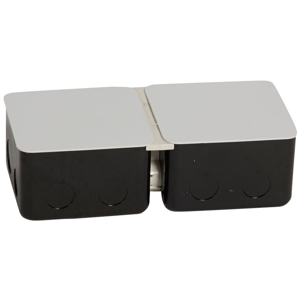 LEGRAND - Cubeta metálica instalación pop-up para pavimento - 2 x 3 módulos