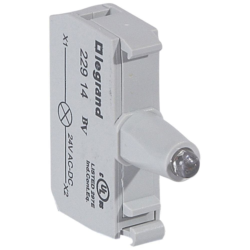 LEGRAND - Bloque para empalme de cabeza de luz Osmoz - 12V a 24V alterna o directa - amarillo