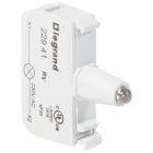LEGRAND - Bloque para empalme de cabezal de luz Osmoz - 230V~ - rojo