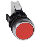 LEGRAND - Pulsador de impulsos de descarga no iluminado IP69 Osmoz completo - rojo