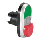 LEGRAND - Osmoz Cabezal modular Osmoz doble botón a ras y saliente - verde y rojo