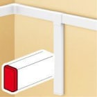 LEGRAND - Tapa final - para moldura DLP Sin halógenos 60x40 - Blanco