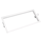 NORMALUX - Caja empotrar serie EXTRAPLANA blanco