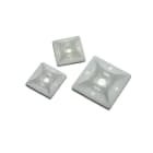 CEMBRE - Base bidireccional autoadhesiva 4,8mm PA6.6 blanca