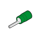 CEMBRE - Terminal puntera preaislado VP-P10 sección 0,2-0,5mm² largo 9,8mm verde
