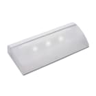NORMALUX - Luminaria emergencia VOLUTTA LED 90lm 1h no permanente 327x145x58mm blanco