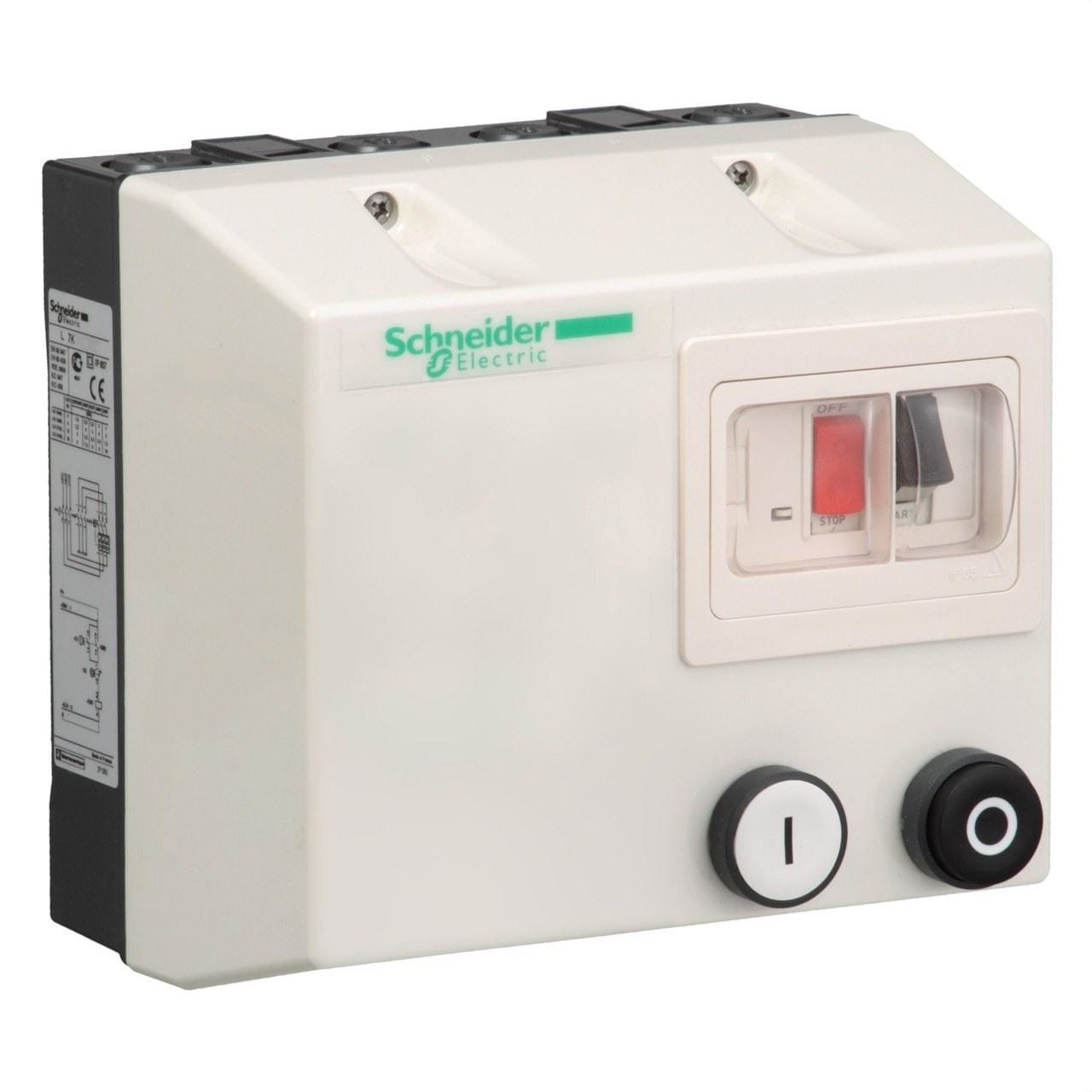 Schneider Electric - Caja vacía con LG7/8 con botón ON/OFF